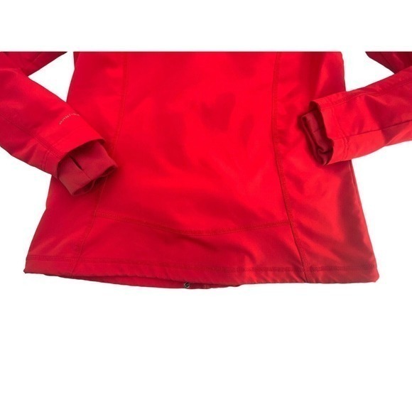 Columbia Titanium Red Soft Shell Zip Jacket Women's Medium Full Zip Omni Shield - Picture 13 of 15